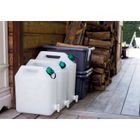 EDA Wasserkanister Extra Stark, weiss, 15 Liter