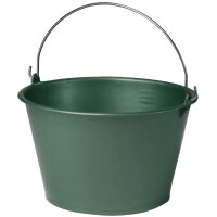 EDA Seau, 15,5 litres, plastique, vert