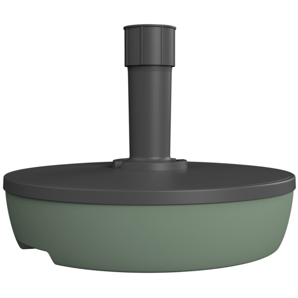 EDA Sonnenschirmständer, Kunststoff, rund, 495 mm, 2-farbig