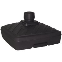 EDA Pied de parasol, plastique, carré, (L)565 mm,...