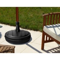 EDA Sonnenschirmständer, Kunststoff, rund, 430mm,...