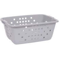 EDA Corbeille à linge PRIMA, 45 litres, PP, blanc