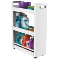 EDA Desserte mobile MOBILO, 3 tablettes, PP, anthracite