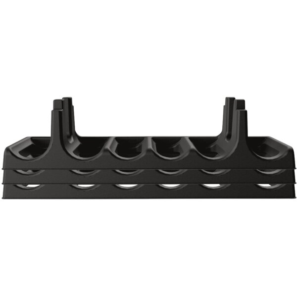 EDA Flaschenregal-Set, für 6 Flaschen pro Lage, anthrazit