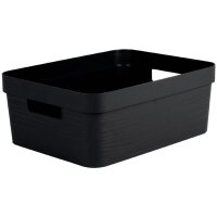 EDA Aufbewahrungsbox STONE, 18 Liter, PP, weiss