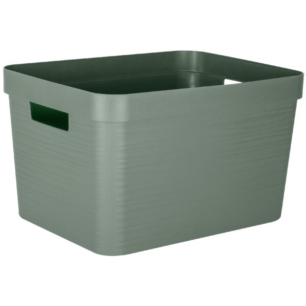 EDA Aufbewahrungsbox STONE, 6 Liter, PP, weiss