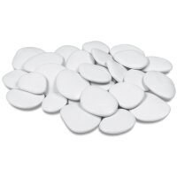 tera Pierres décoratives Pebbles, taille S, blanc