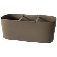 tera Pflanztrog "Kos", Breite: 780 mm, sand