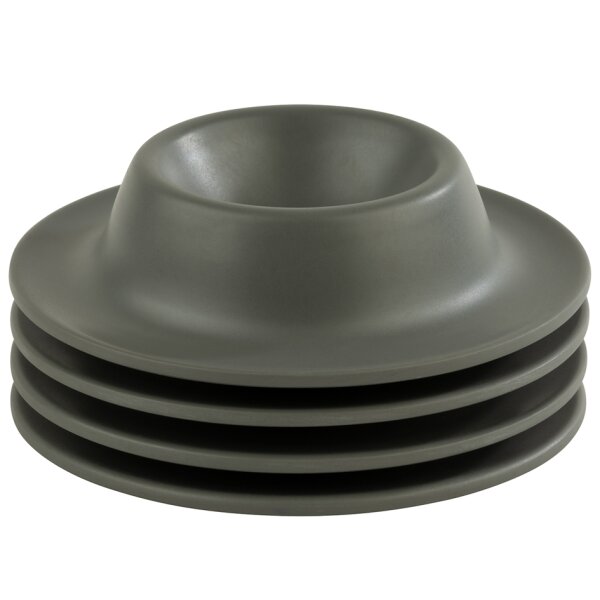 APS Coquetier EGGY, en mélamine, set de 4, gris
