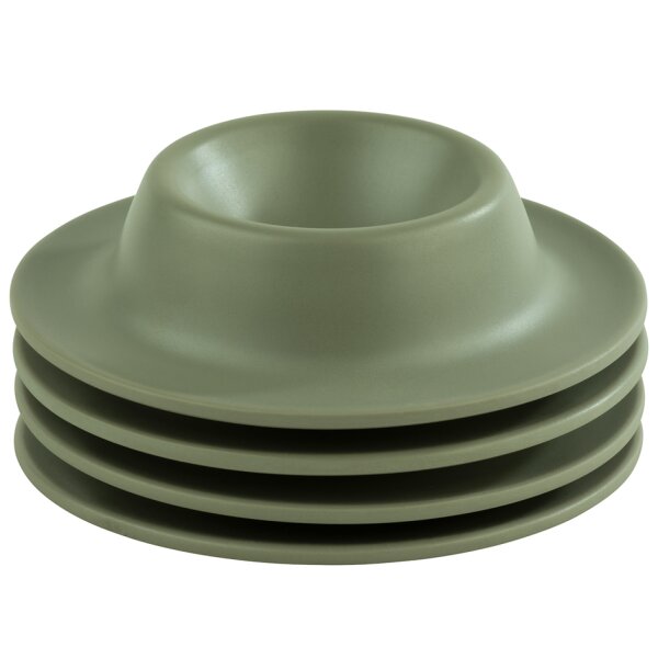 APS Coquetier EGGY, en mélamine, set de 4, vert