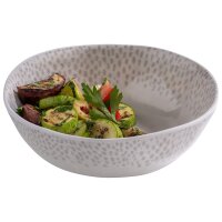 APS Bol FOOTMARK, rond, 0,6 litre, blanc/gris