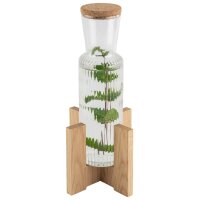 APS Podest für Glaskaraffe VALO, 1-fach, aus Eichenholz