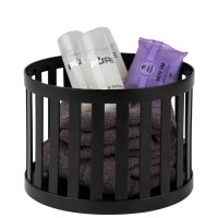 APS Corbeille APS PLUS, diamètre: 150 mm, noir