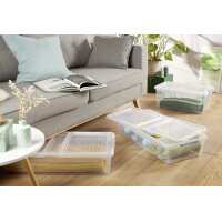 keeeper Boîte de rangement dessous de lit leo, 53 litres