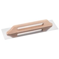 WESTEX Truelle de lissage, acier inxydable, 480 x 130 mm