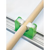 Peggy Perfect Besen- und Gerätehalter, aus Aluminium