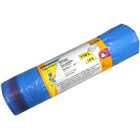 Peggy Perfect Sac poubelle LDPE, 50 litres, bleu