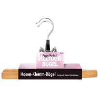 Peggy Perfect Hosenklemmbügel, Holz natur lackiert,...