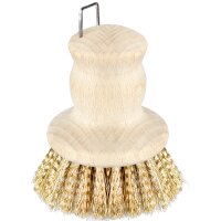 Peggy Perfect Brosse pour casseroles, bois naturel, rond