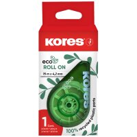 Kores Einweg-Korrekturroller "RollOn ECO", 4,2...