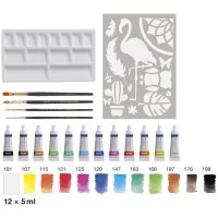 FABER-CASTELL Aquarellmal-Set, 18-teilig