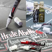 uni-ball Marqueur craie Chalk, présentoir de 33...