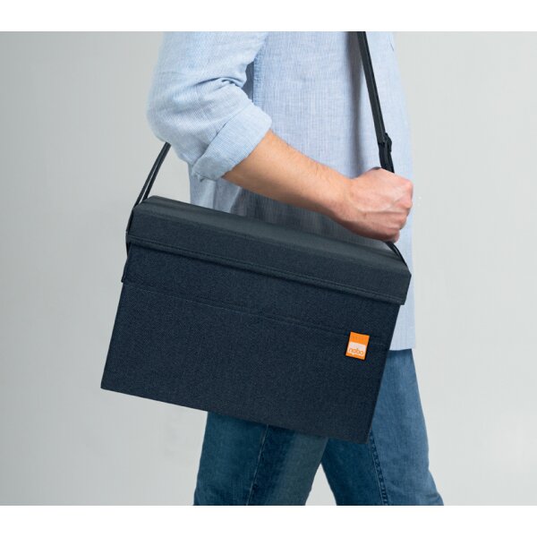 nobo Sac daccessoires pour tableau blanc, garni, anthracite