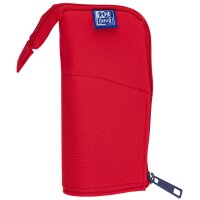 Oxford Trousse Stand-Up, polyester, rouge