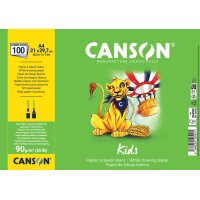 CANSON Zeichenpapier Kids, DIN A3, 90 g qm
