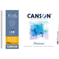 CANSON Album de papier aquarelle Montval, A3, 300 g/m2