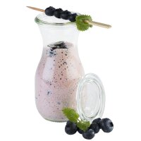 APS Carafe Weck avec couvercle, 250 ml, set de 6