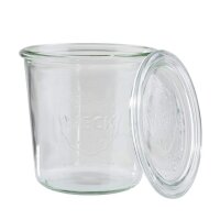 APS Bocal Weck avec couvercle, 370 ml, set de 3