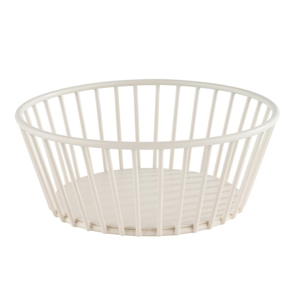APS Corbeille à pain et à fruits URBAN, rond, 170 mm, blanc
