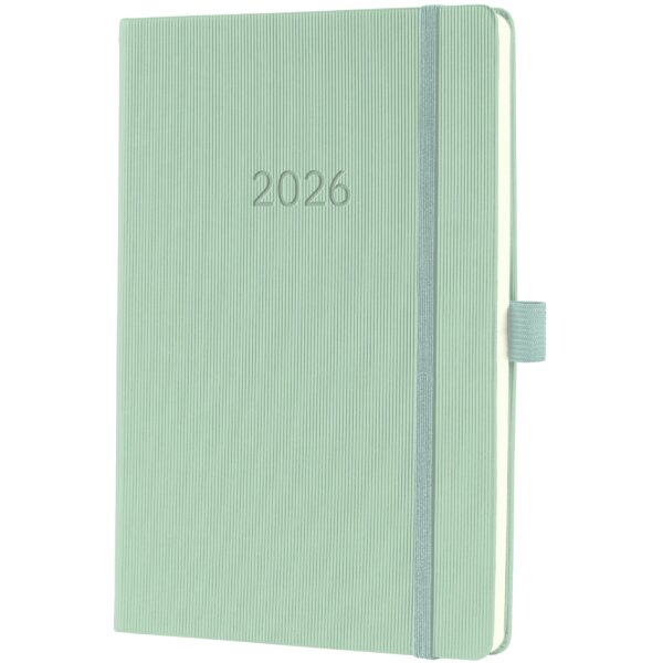 sigel Buchkalender Conceptum 2026, ca. DIN A5, mint