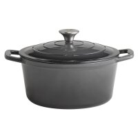 APS Casserole avec couvercle 5STARS, 4,0 litres, anthracite
