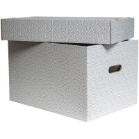 SMARTBOXPRO Boîte de rangement, petit, set de 3,...