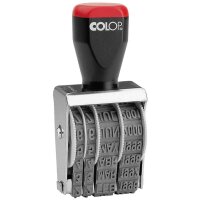 COLOP Datumstempel 09000, Monate in Buchstaben