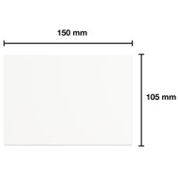 kangaro Carte, 250 g/m2, 105 x 150 mm, blanc