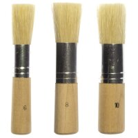 kangaro Set de pinceaux pour pochoir, 3 pièces