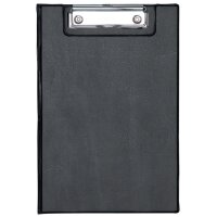 MAUL Porte-bloc à pince plastifié, A5, noir