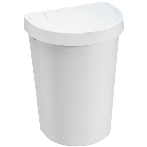 plast team Poubelle SEATTLE, 25 litres, blanc