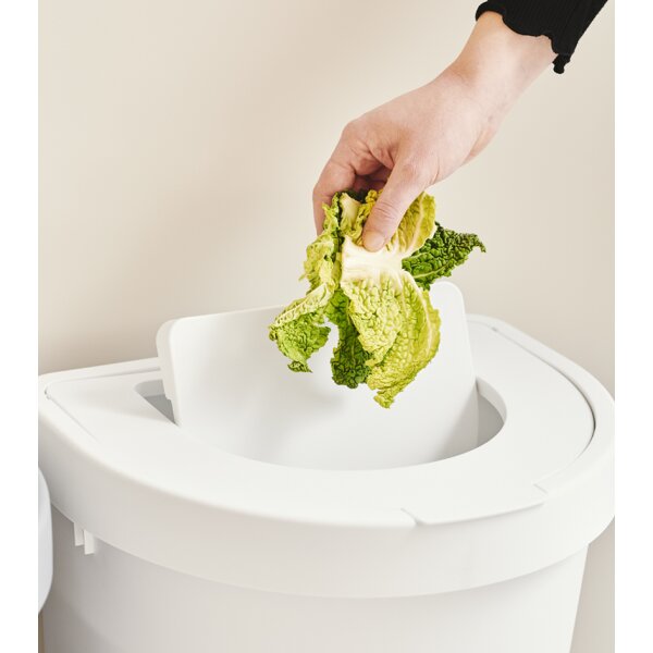 plast team Poubelle SEATTLE, 25 litres, blanc