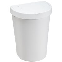 plast team Poubelle SEATTLE, 25 litres, blanc