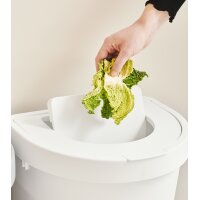 plast team Poubelle SEATTLE, 25 litres, blanc