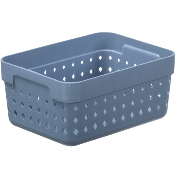 NHG Corbeille de rangement SEOUL ORGANIZER L, bleu