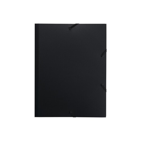 KOLMA Gummizugmappe Penda A4 11.067.06 opak schwarz