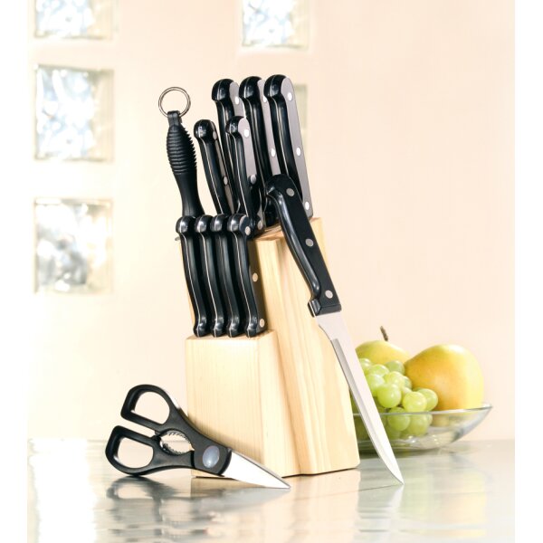 Esmeyer Bloc porte-couteaux ORION, 12 pièces