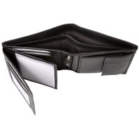 Alassio Portefeuille, format portrait, en cuir, marron