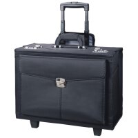 Alassio Valise pour pilote ROCCA II, microfibre, noir