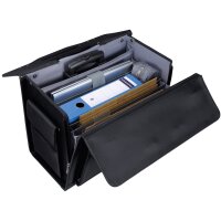 Alassio Valise pour pilote ROCCA II, microfibre, noir